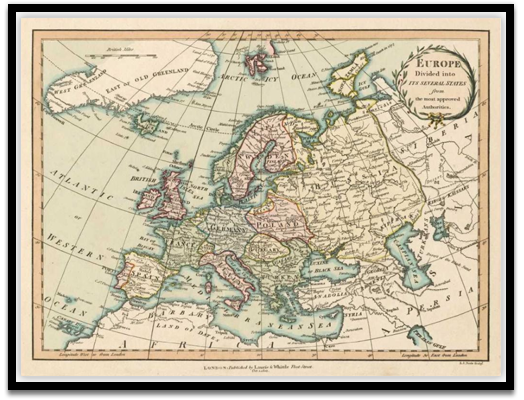Historic Map of Europe
