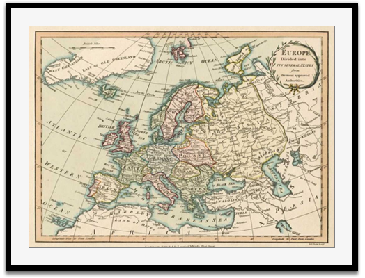 Historic Map of Europe