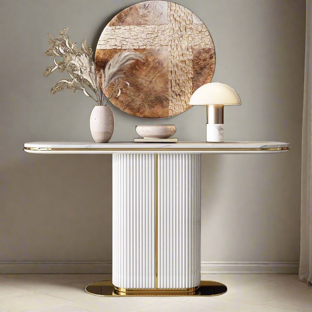 Tahiti Marble Console