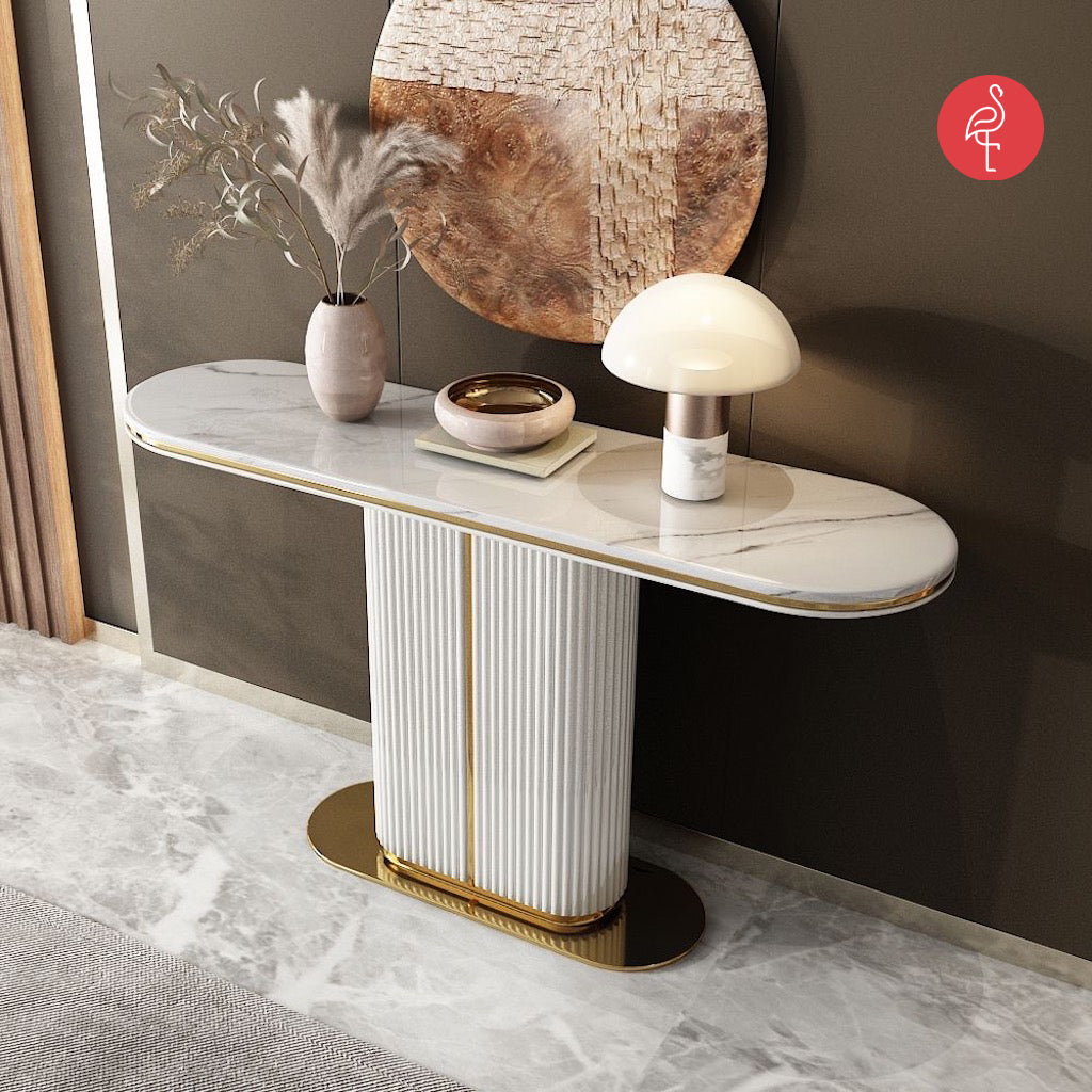 Tahiti Marble Console