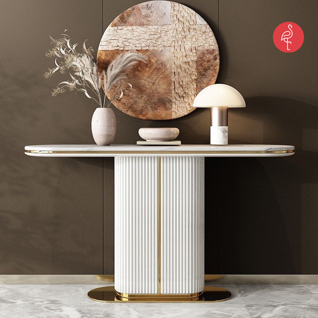 Tahiti Marble Console