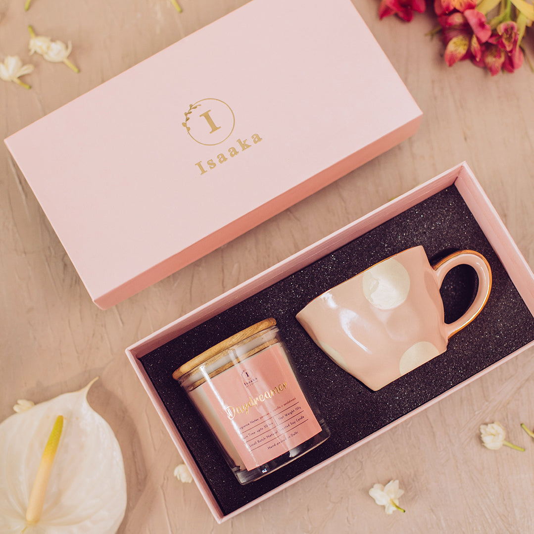 Gift Box: Candle and Cup