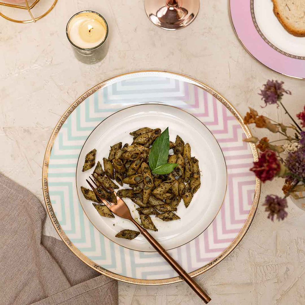 Candy Dinner Plate 10”