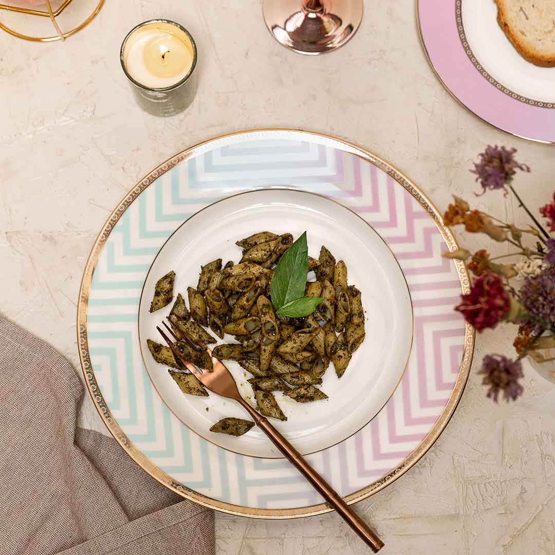 Candy Dinner Plate 10”