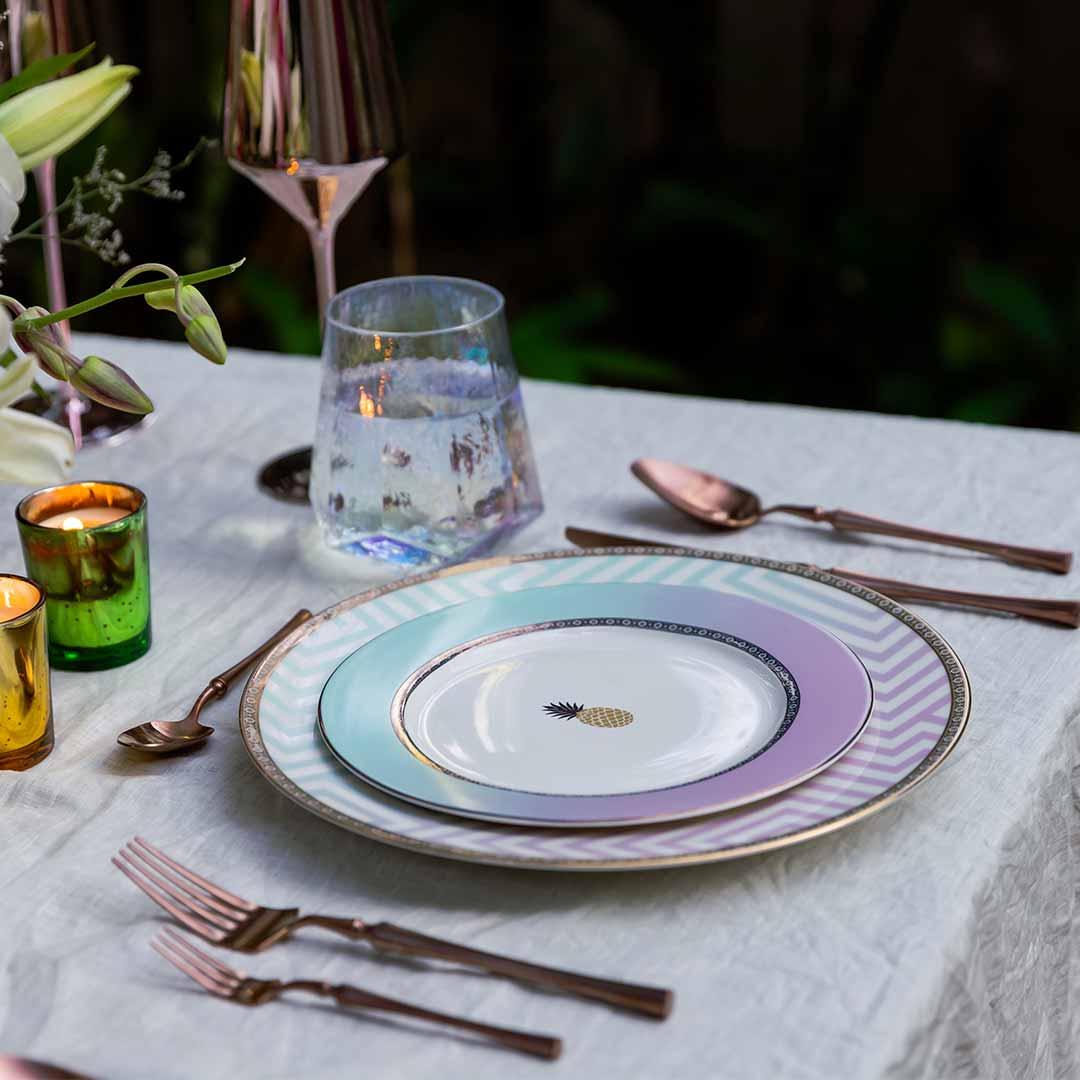 Candy Dinner Plate 10”