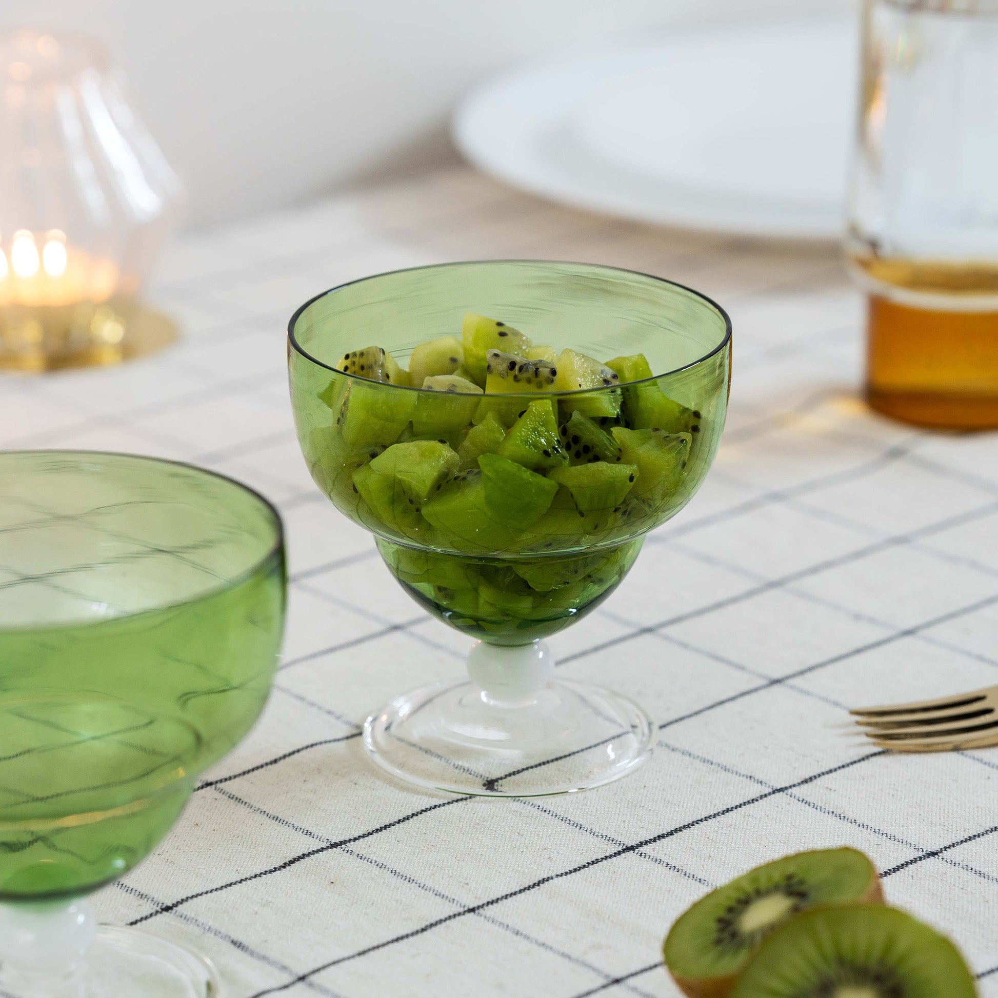 Green Goblet Bowl