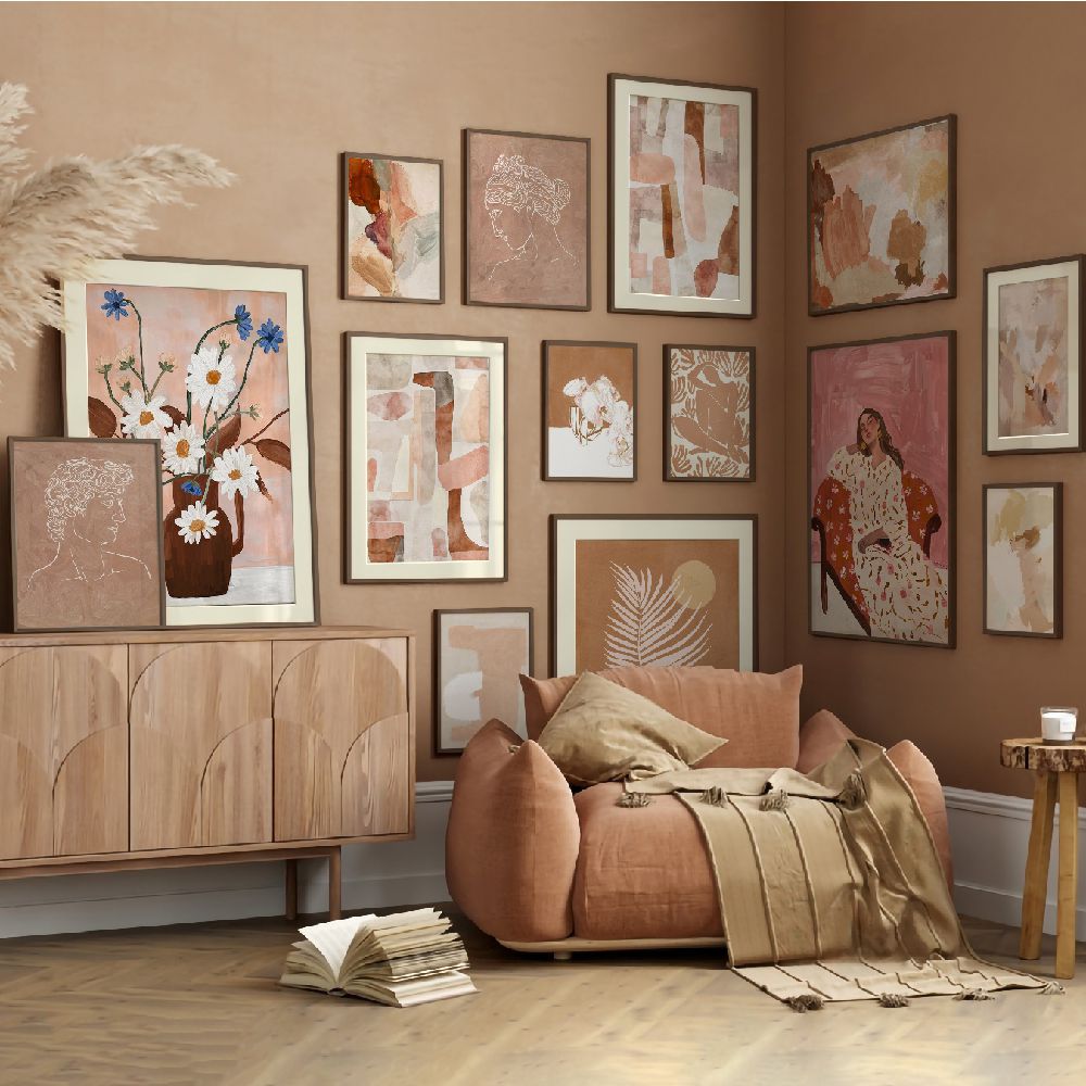 Gallery Wall Art: Autumn Bliss | Set of 14