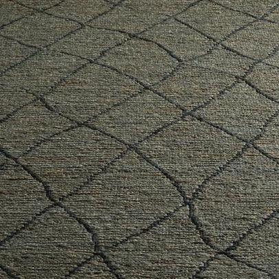 Hemp Hand Woven Rug _ Jade