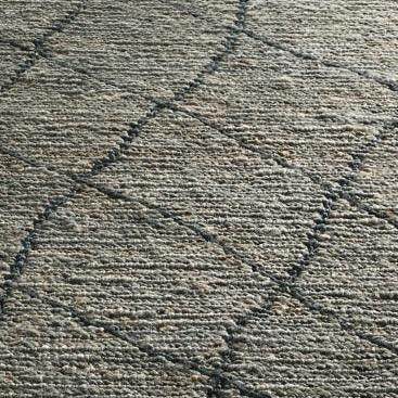 Hemp Hand Woven Rug _ Jade