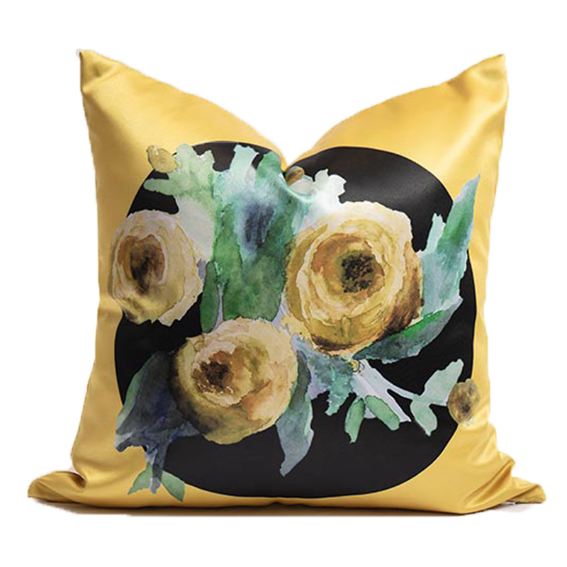 Jaguar Rose King Pillow