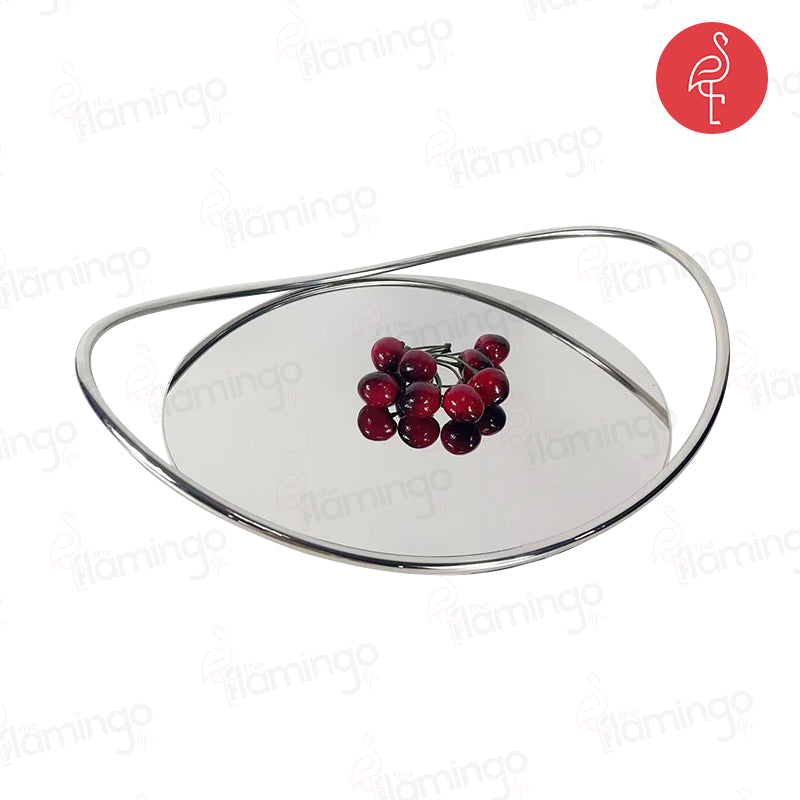 Jane Silver Serving Tray