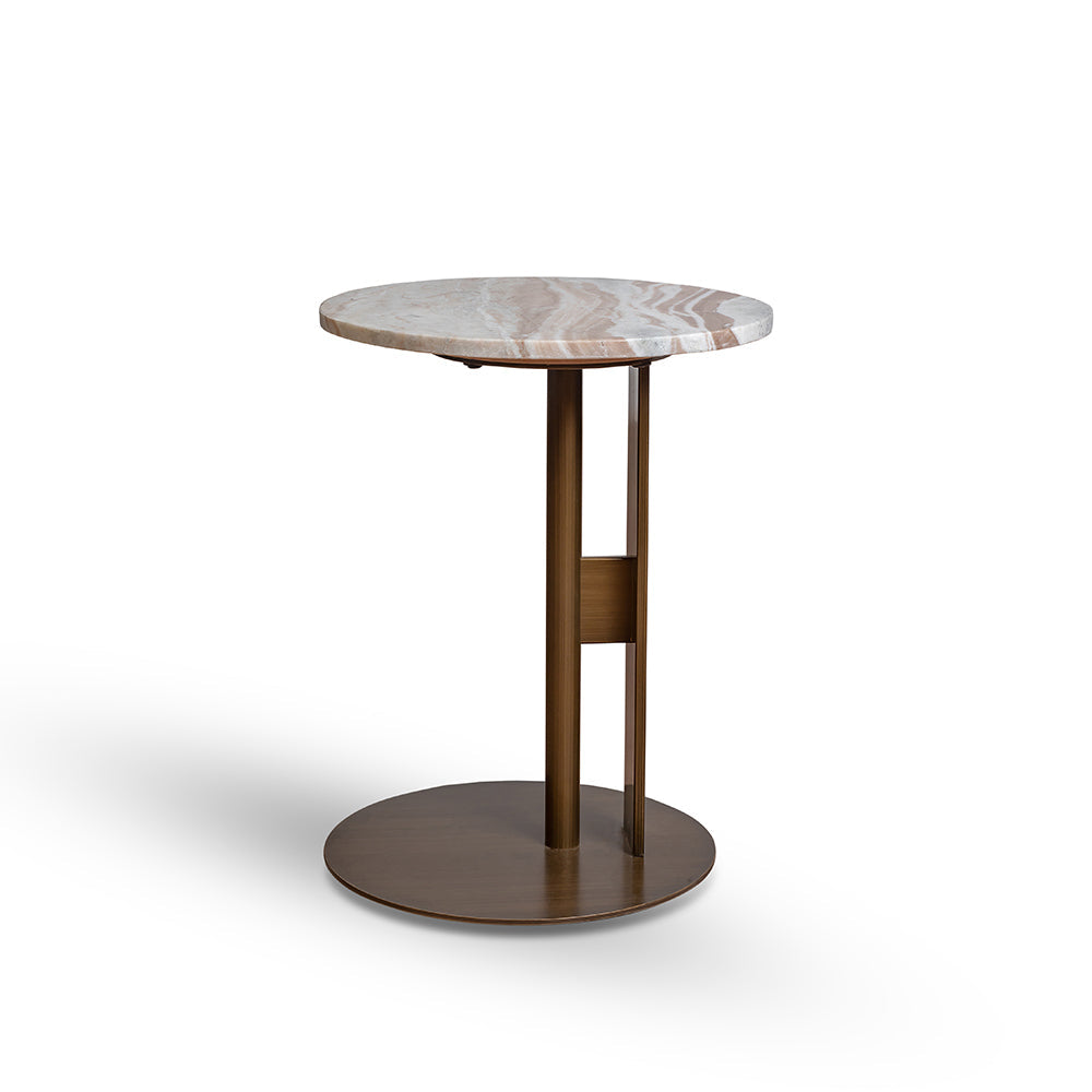 Salinas Marble Accent Table