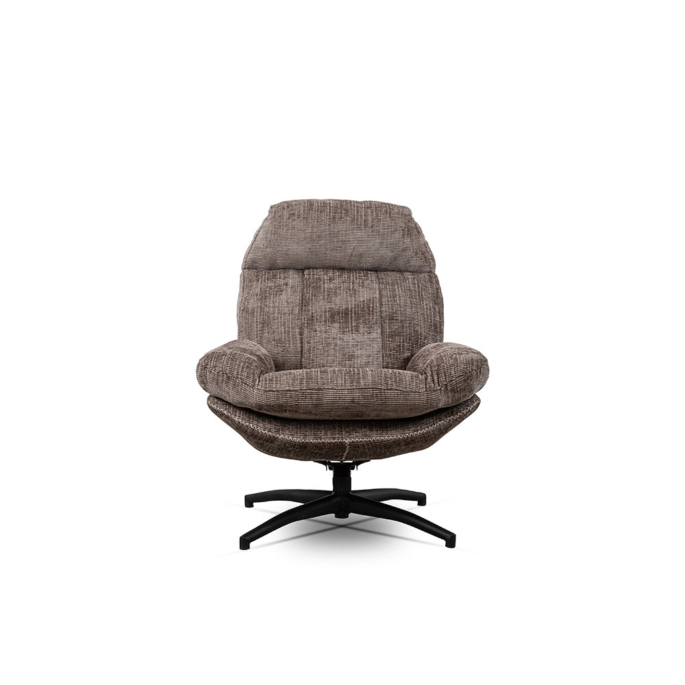 Hoopie Cotton Chair with ottoman