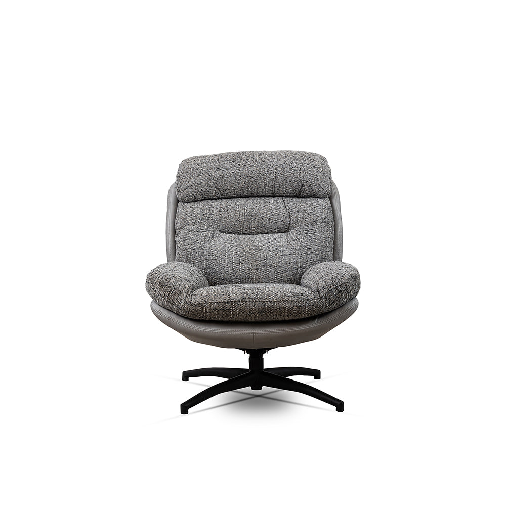 Allman Cotton Chair with ottoman