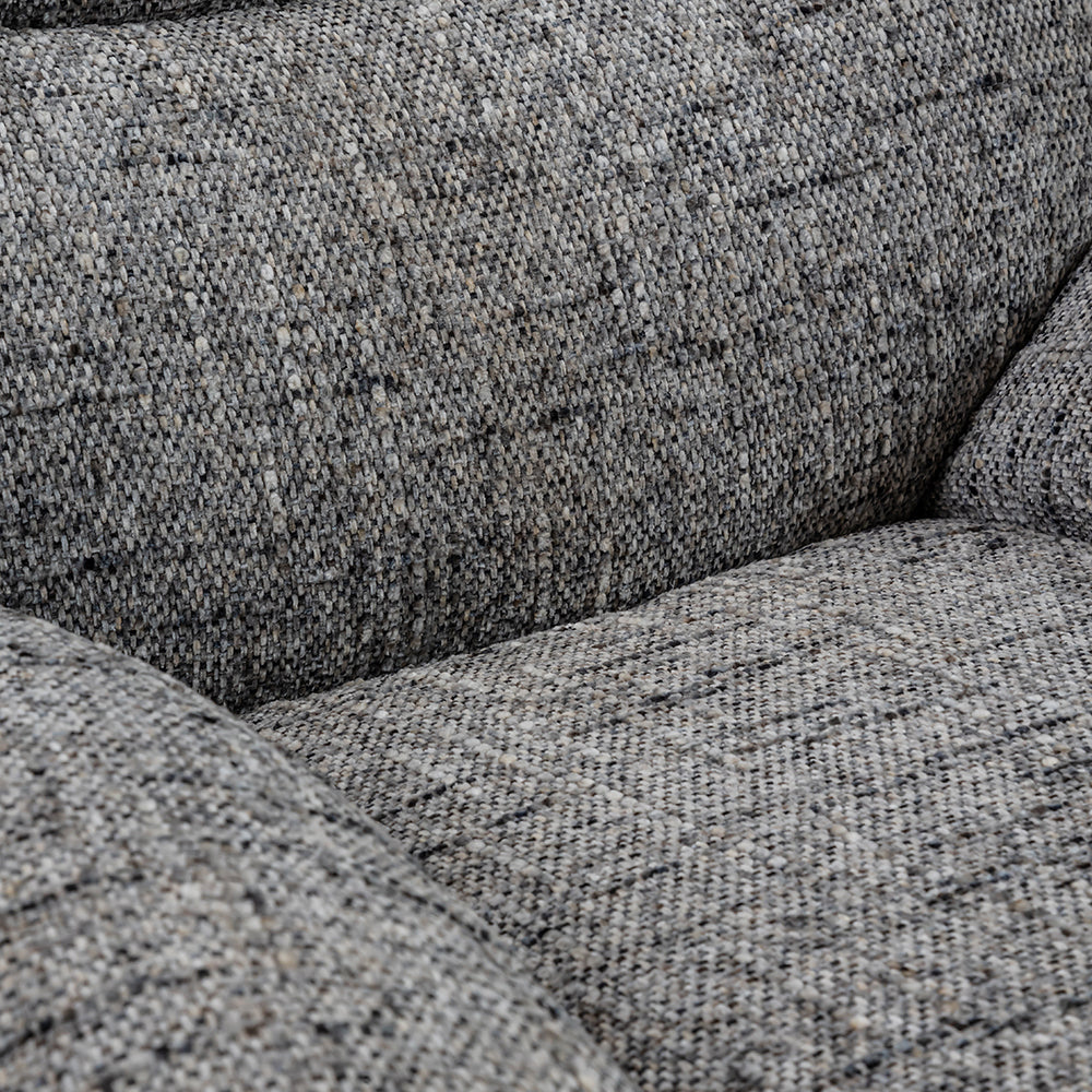 Allman Cotton Chair with ottoman