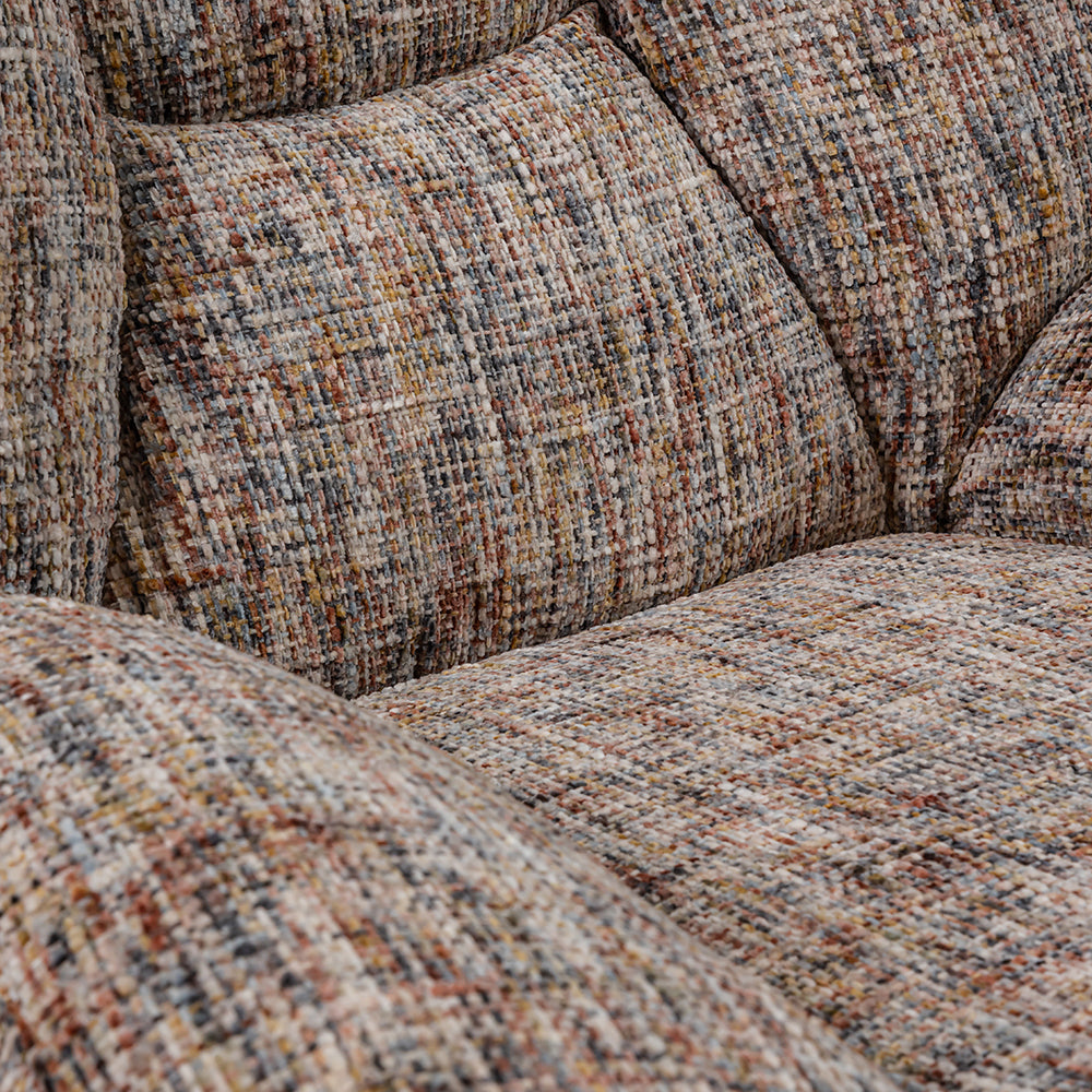 Bob Segar Cotton Chair with ottoman