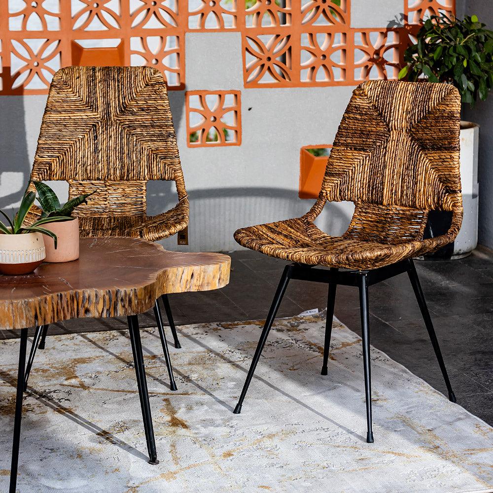 Abby Abaia Iron Outdoor Chair