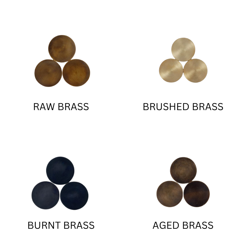 DOT Wall Sconce Small Brass Dome