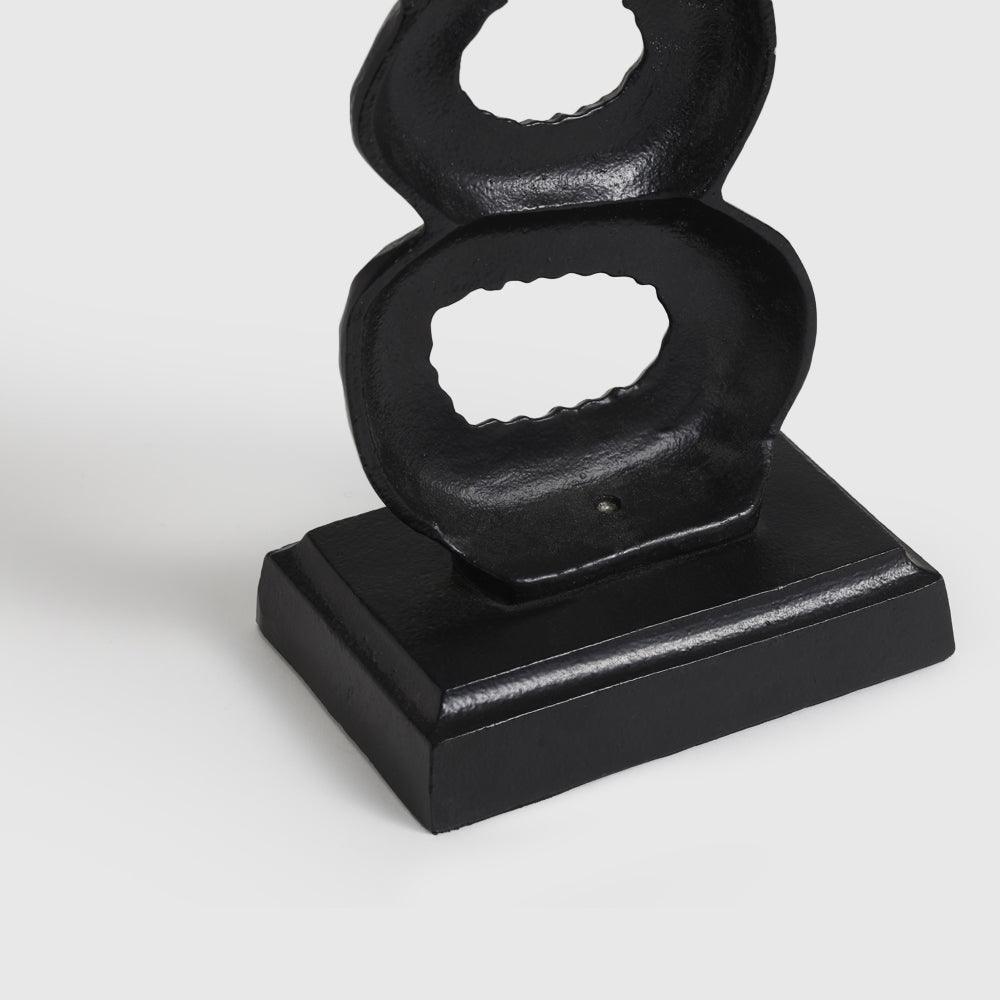 Midnight Bubble Aluminum Decor