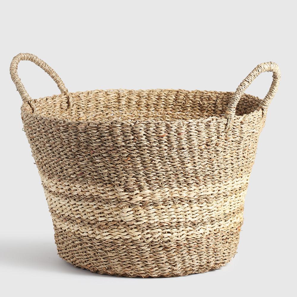 Athena Seagrass Basket set of 2