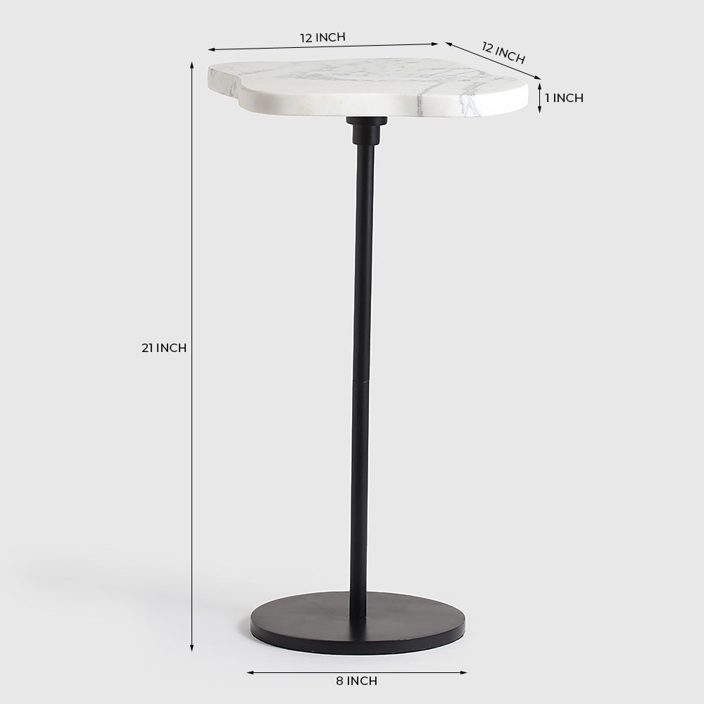 Chasy Marbel Accent Table