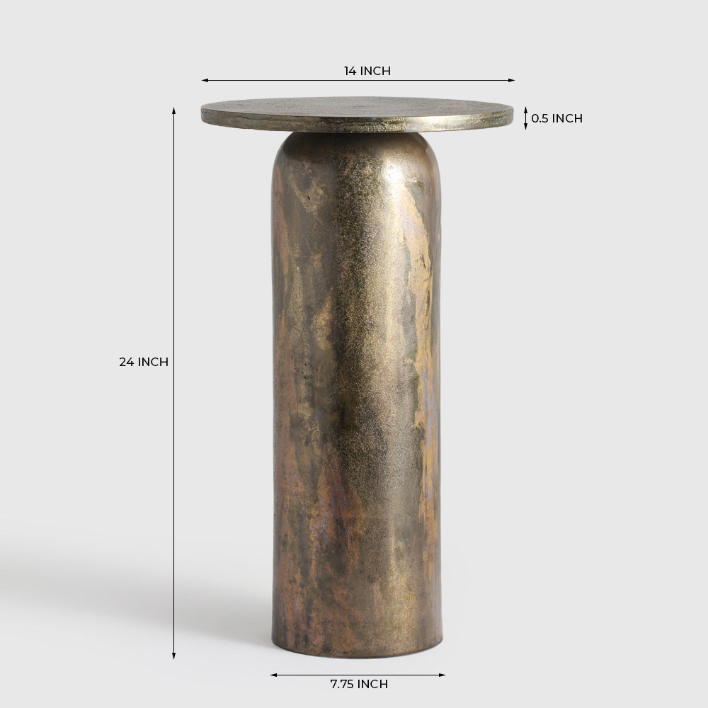 Krim Aluminium Accent Table