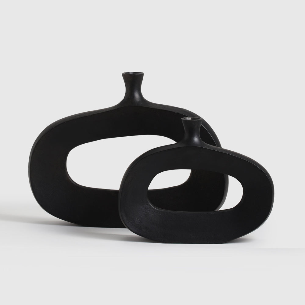 Cristle Vase Set of 2