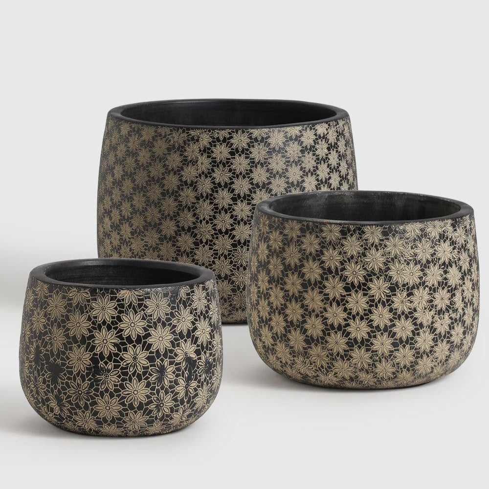 Earthvest Terracotta Pot - Set of 3