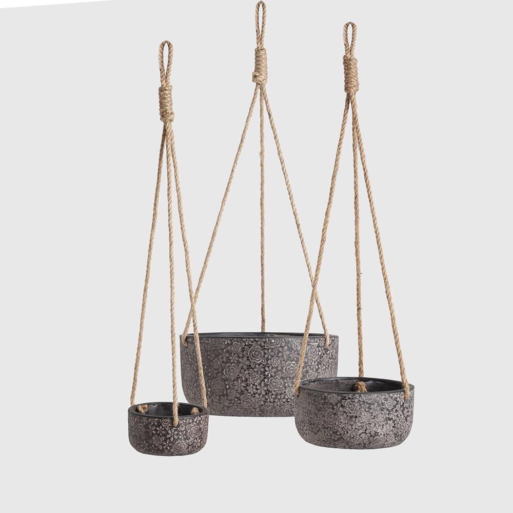 Sobal Hanging Pot set of 3