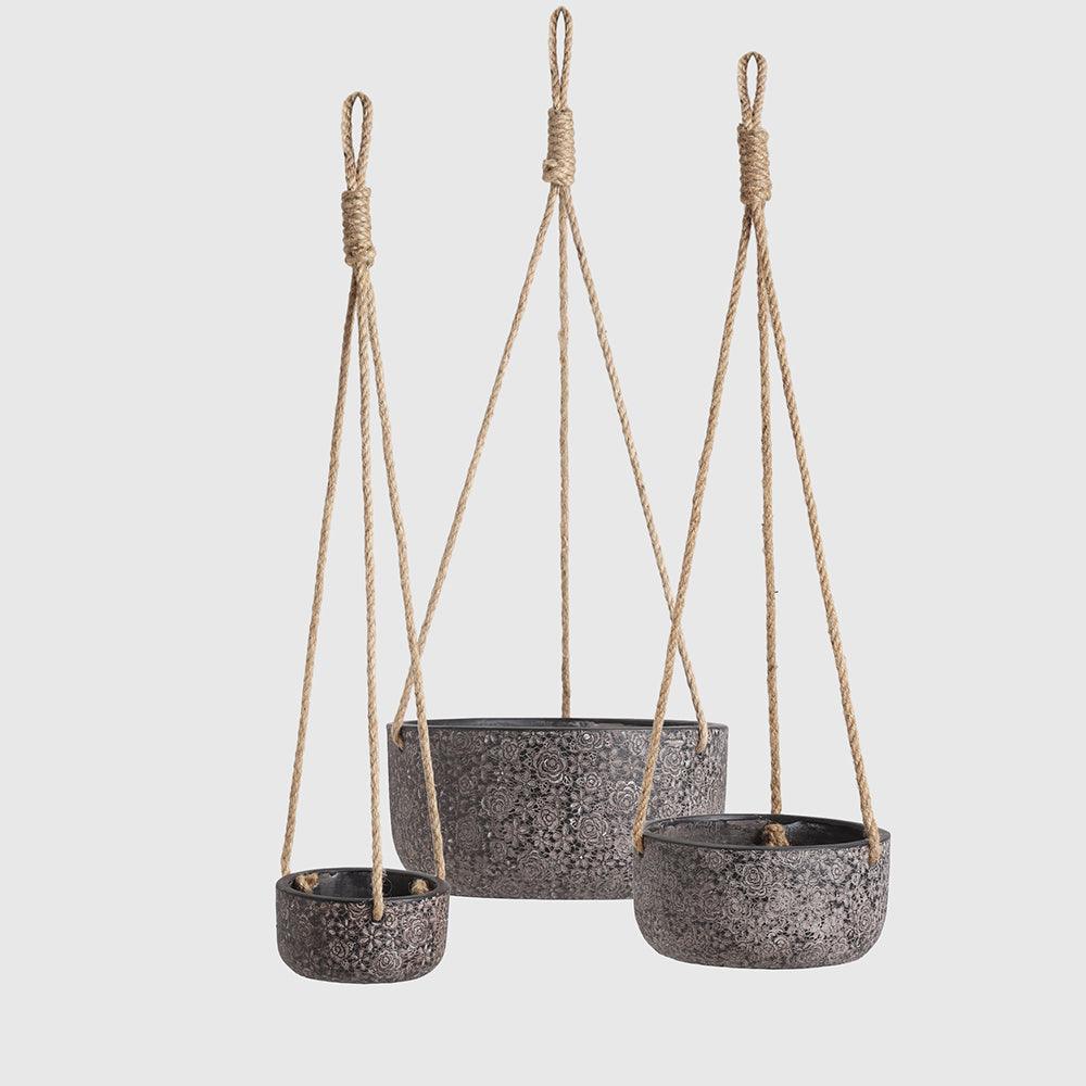 Sobal Hanging Pot set of 3