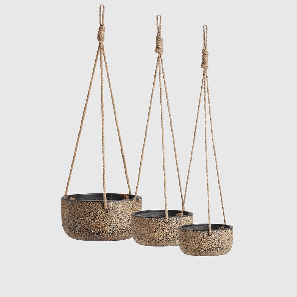 Gelya Hanging Pot set of 3