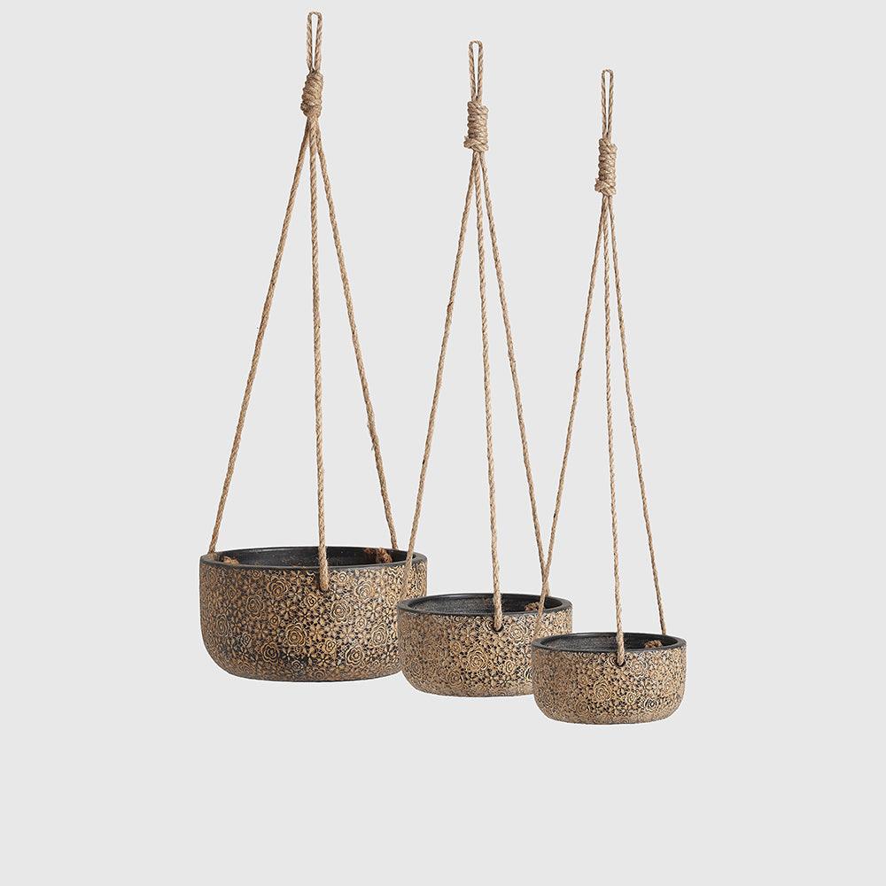 Gelya Hanging Pot set of 3