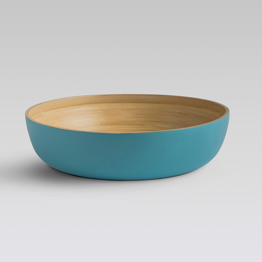 Sahaya Bamboo Bowls Blue set of 3