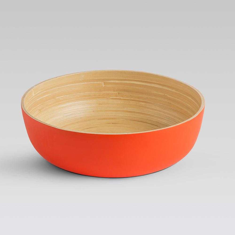 Shekaina Bamboo Bowls Orange set of 3