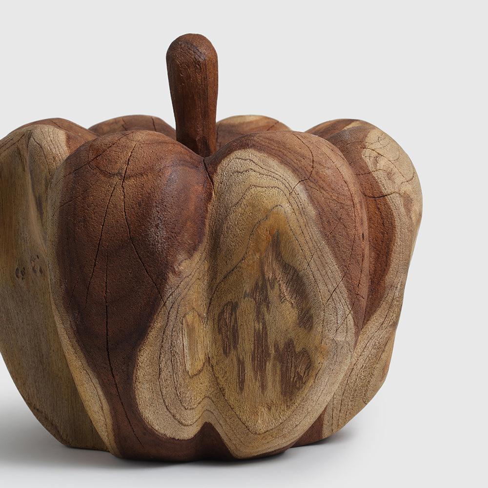 Cinderella Pumpkin Wood set of 4