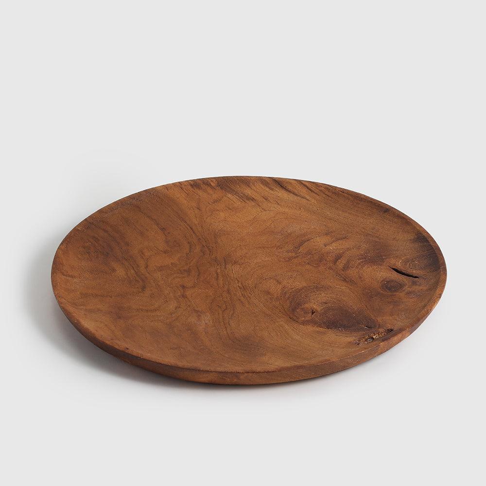 Mosaic Wood Plates set of 3