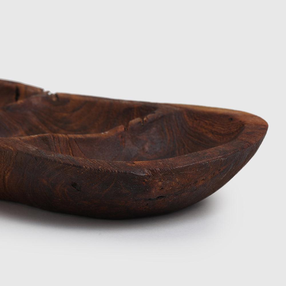 90's Oval Platter Wood