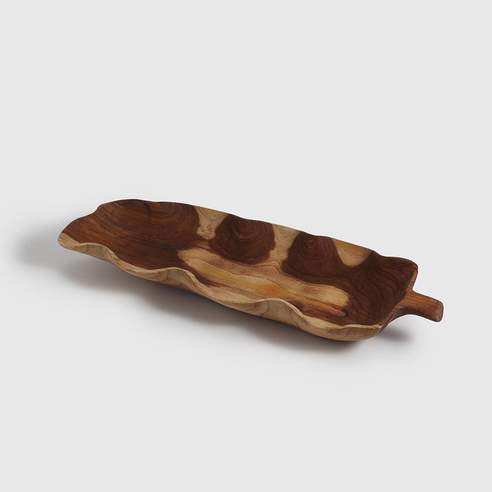 Romy Long Wood Bowl