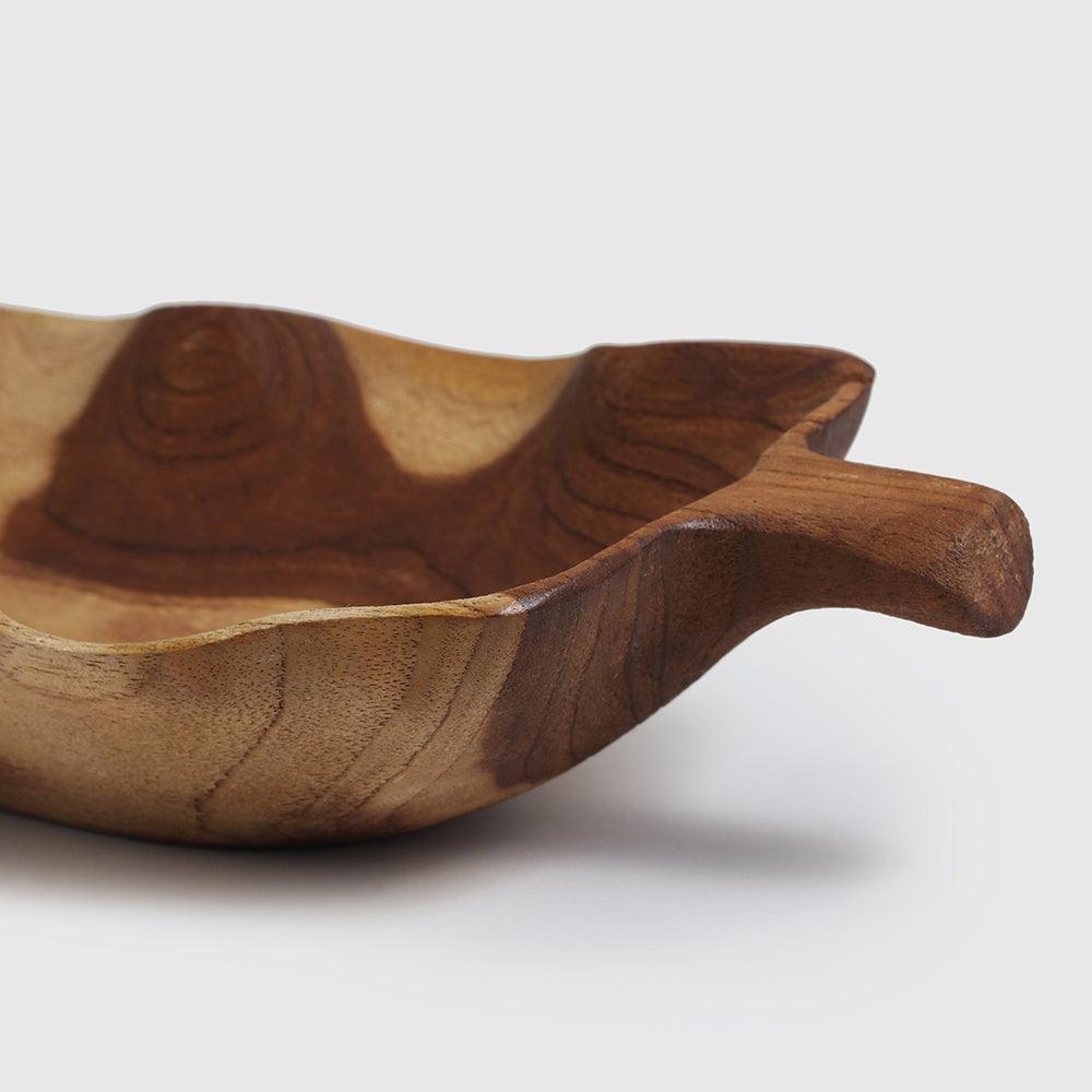 Romy Long Wood Bowl