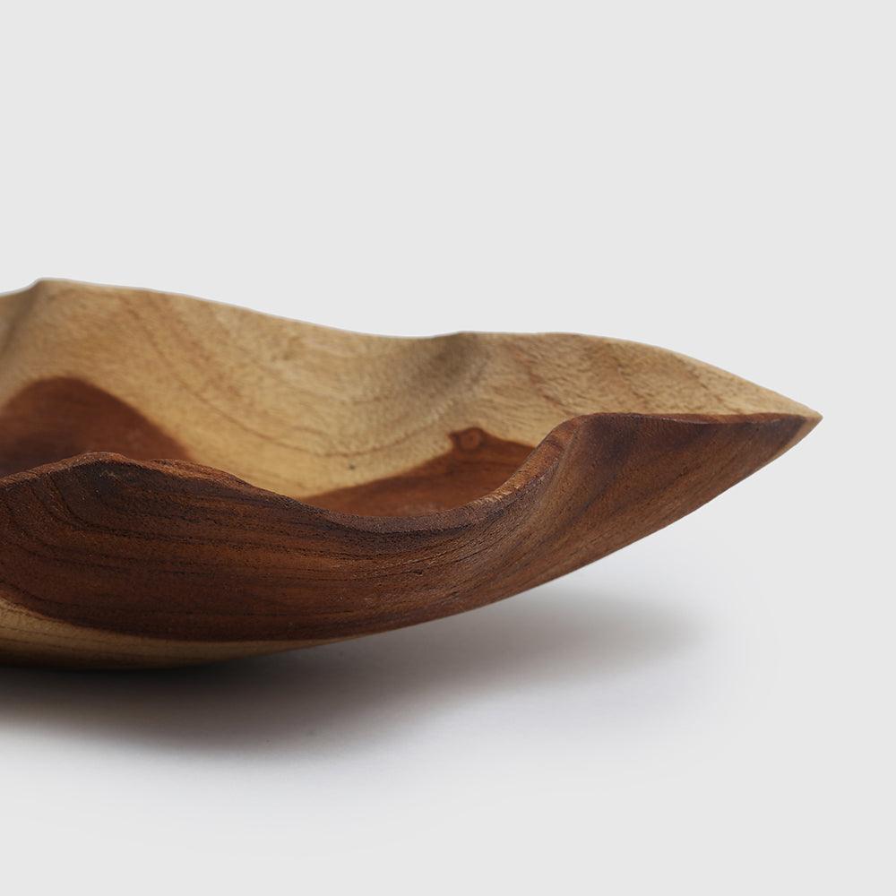 Romy Long Wood Bowl