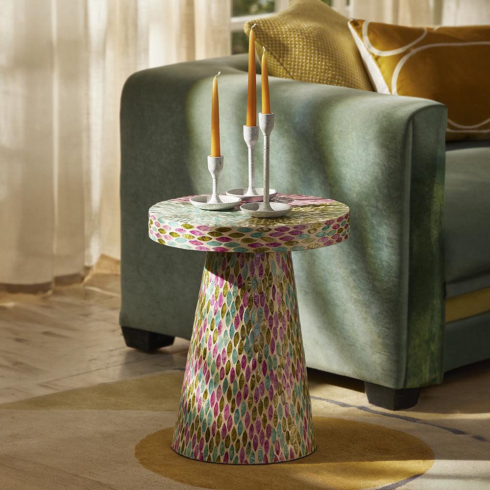 Seene Pallete Pearl Accent Table