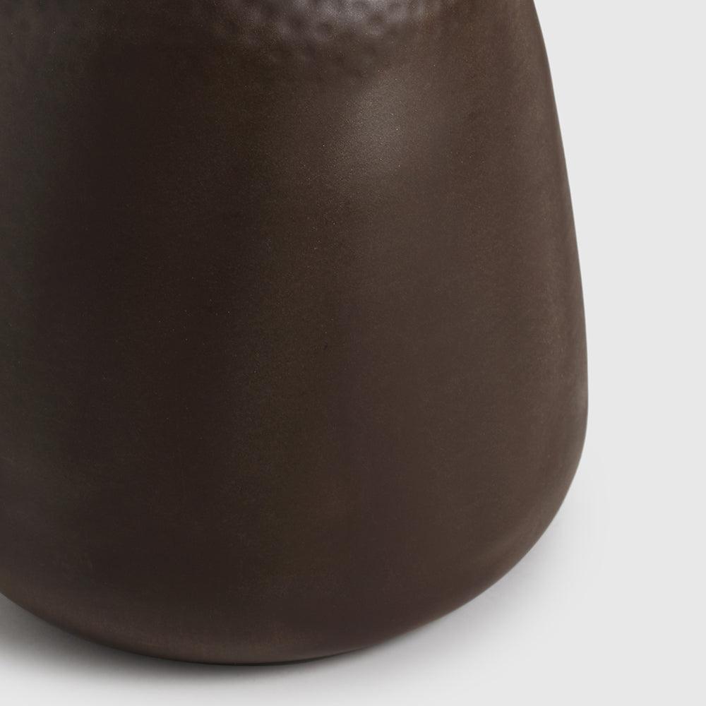 Brown Layla Iron Vase