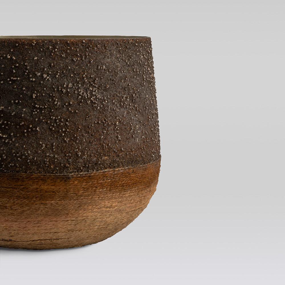 Feliyana Iron Planter With Jute Base