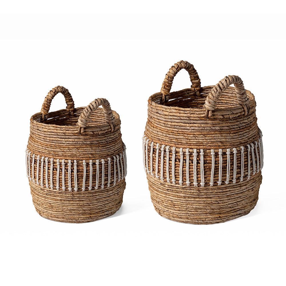 Pearl Perch Basket Set of 2