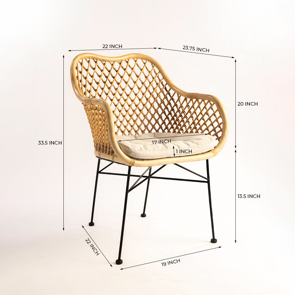 Justin Gel Outdoor Chair