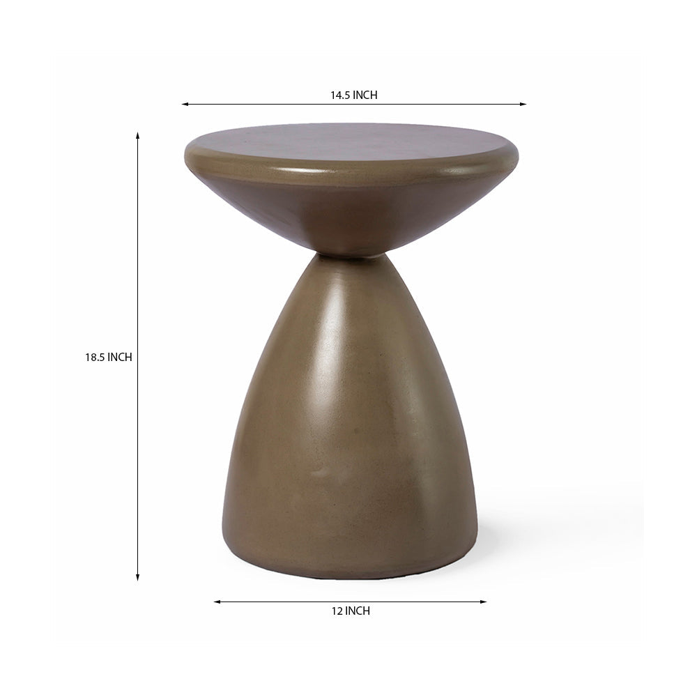 Mocha Meadows Accent Table