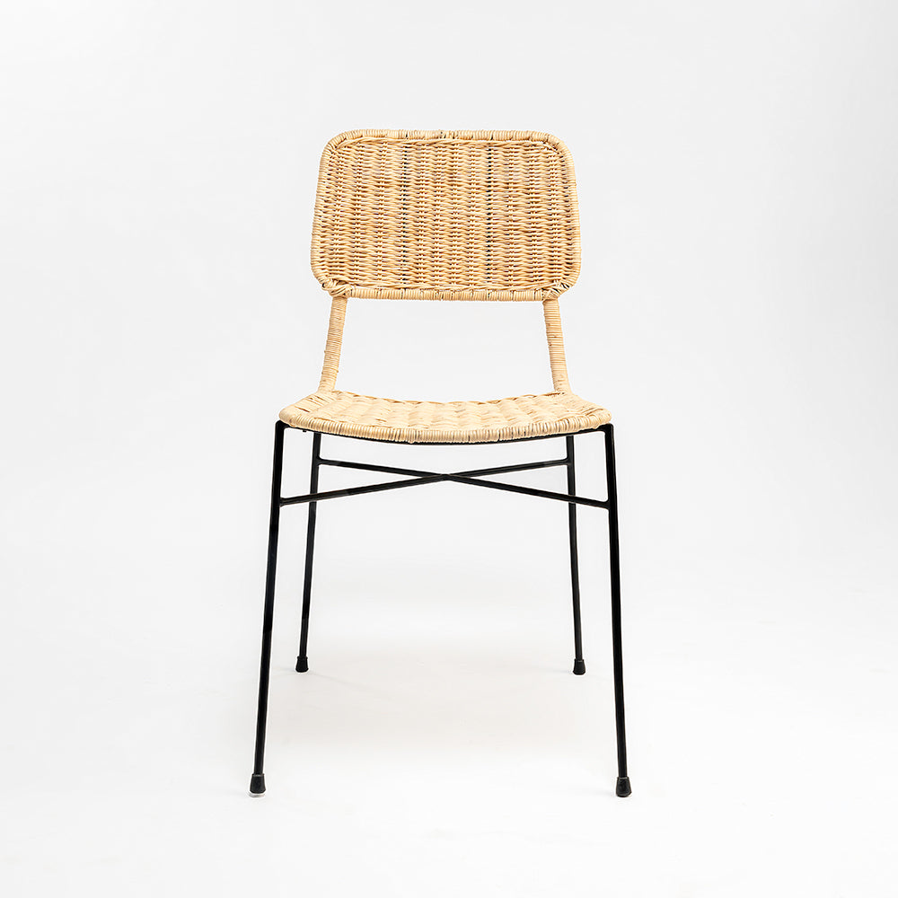 Dosly Rattan Pulut Iron Chair