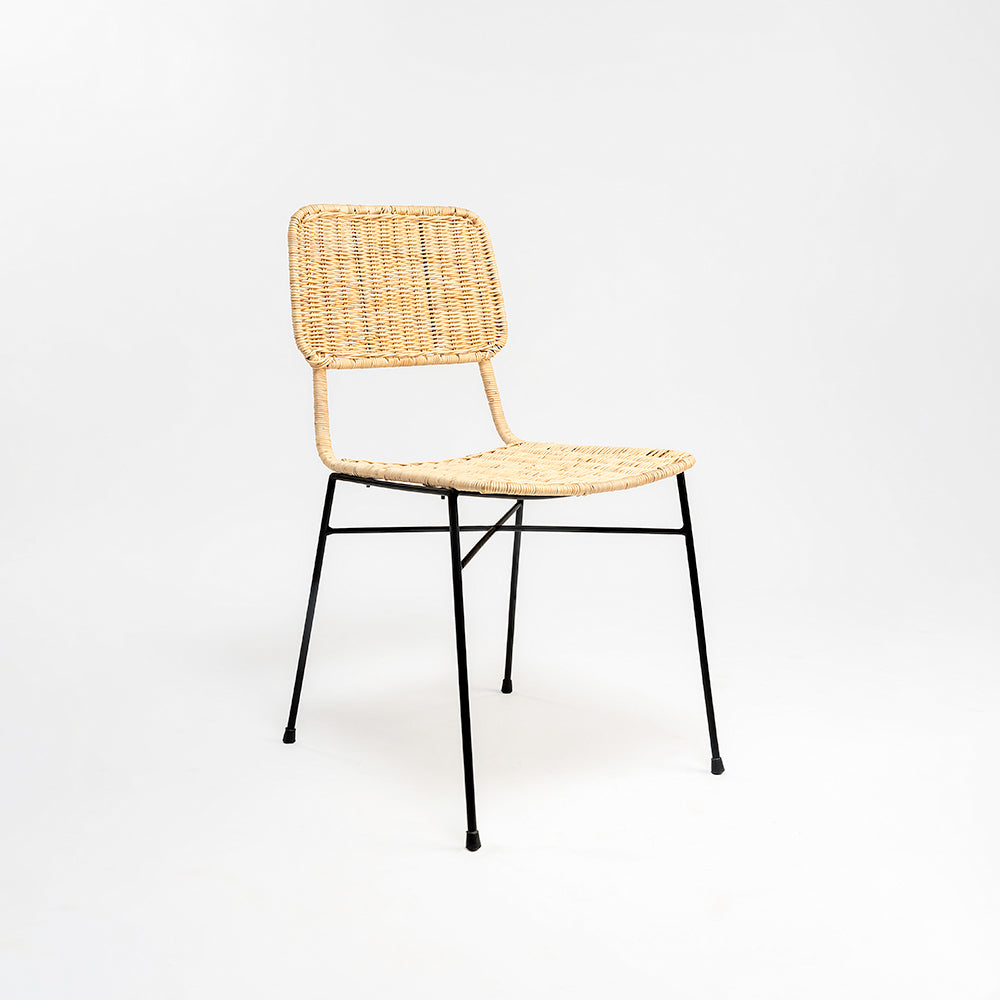 Dosly Rattan Pulut Iron Chair