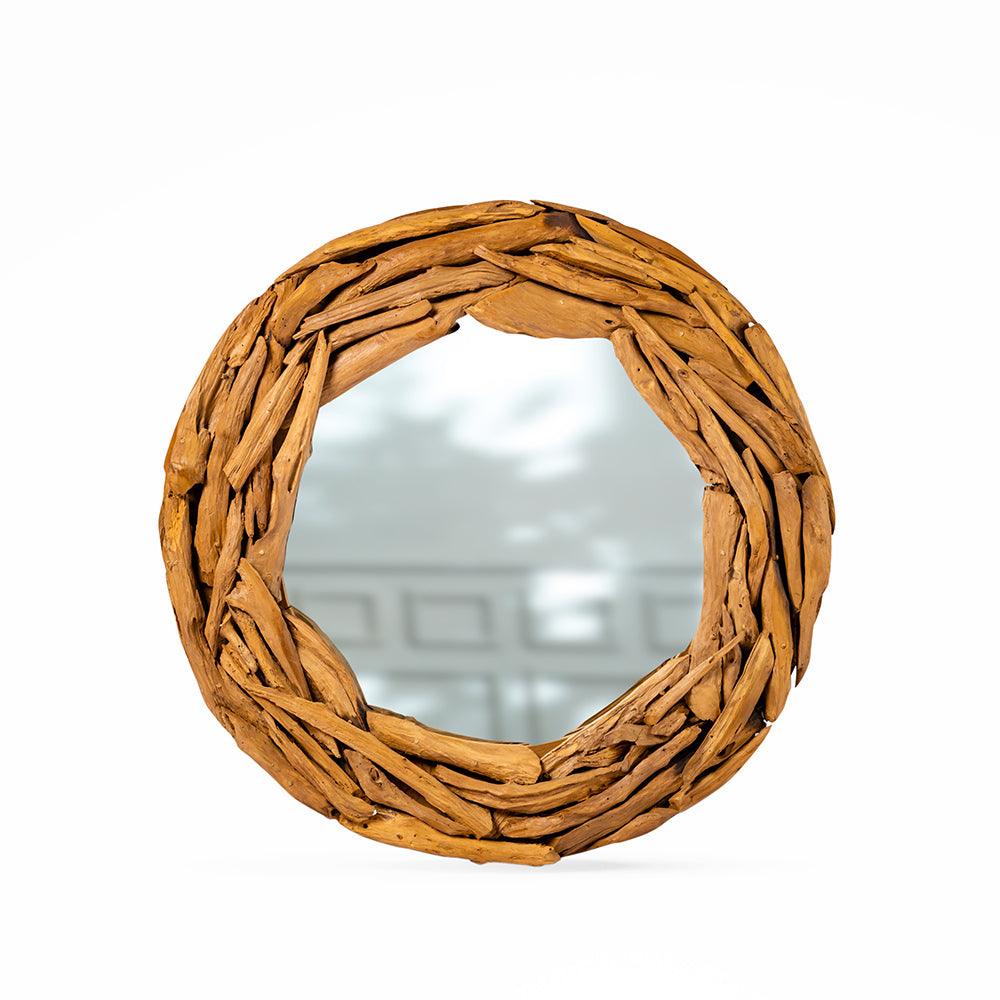 Reflective Birch Wall Mirror