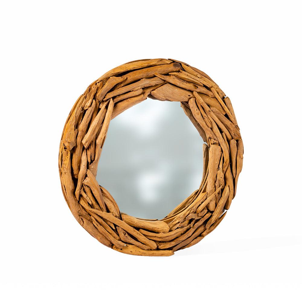 Reflective Birch Wall Mirror